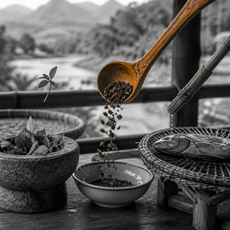 Shan cuisine beyond the obvious: fermented tea, river fish and mountain herbs